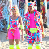 Barbie: Margot Robbie and Ryan Gosling seen rollerblading at the beach in set photos