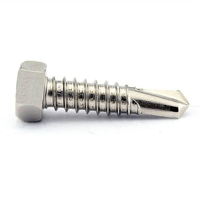 Stainless Countersunk Self Tapping Screws LARGE SIZES 10g,12g,14g 5mm,5.5mm,6mm 