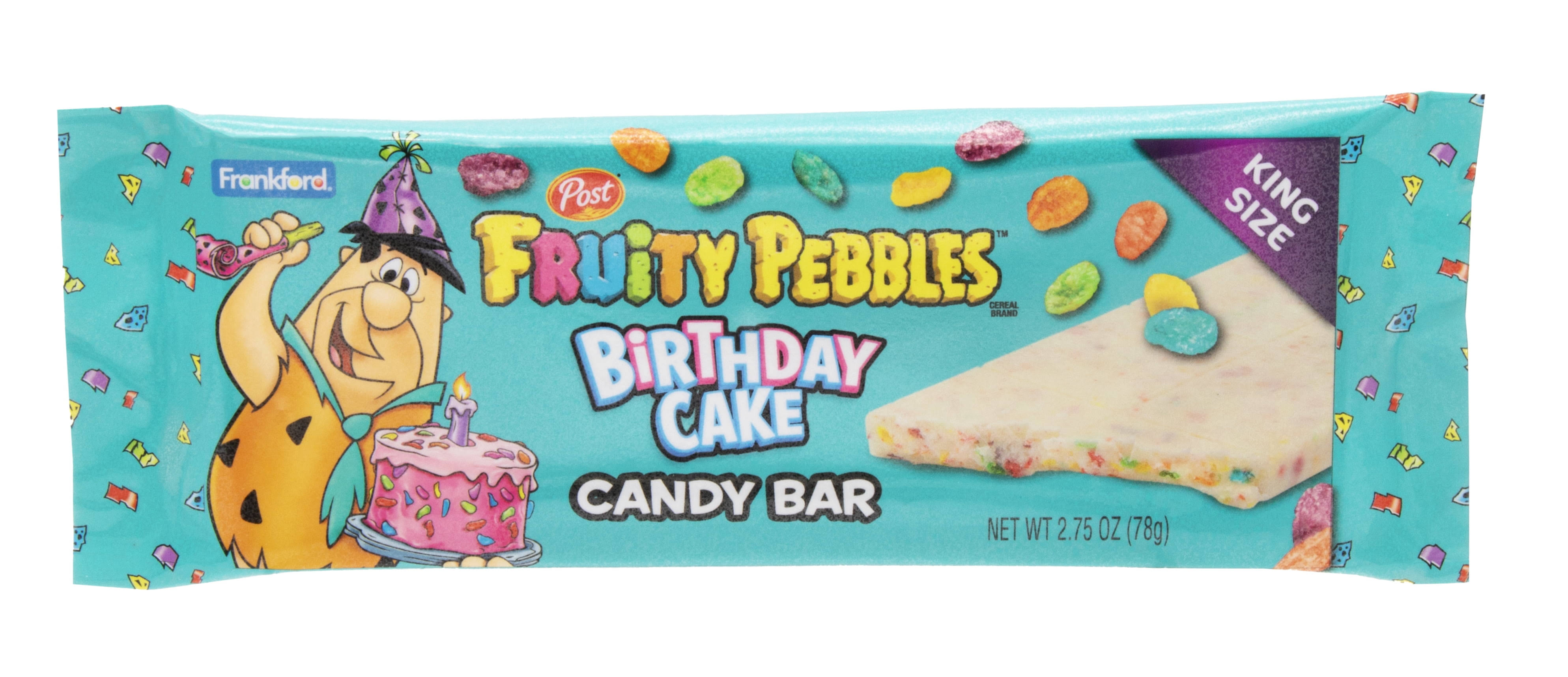 Fruity Pebbles Birthday Cake Candy Bar - 78g