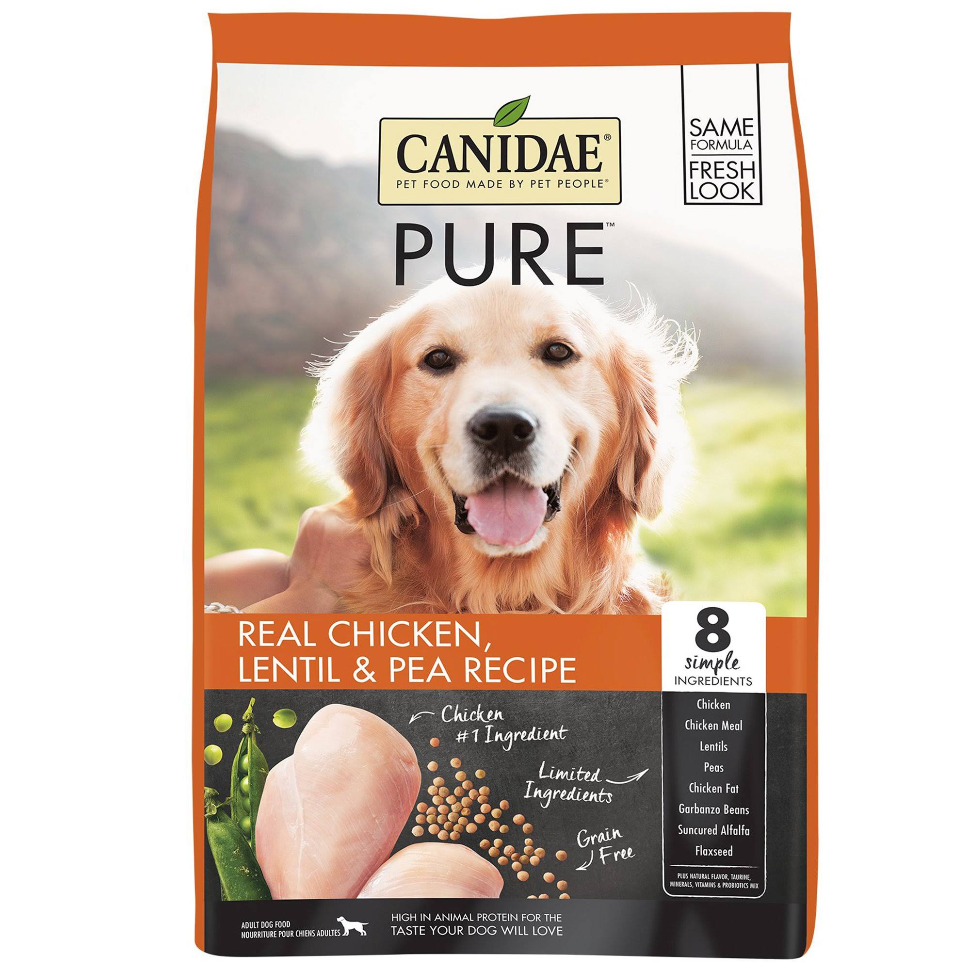 Canidae Pure Ridge Chicken Lentil & Pea Dry Dog Food 10.8 kg
