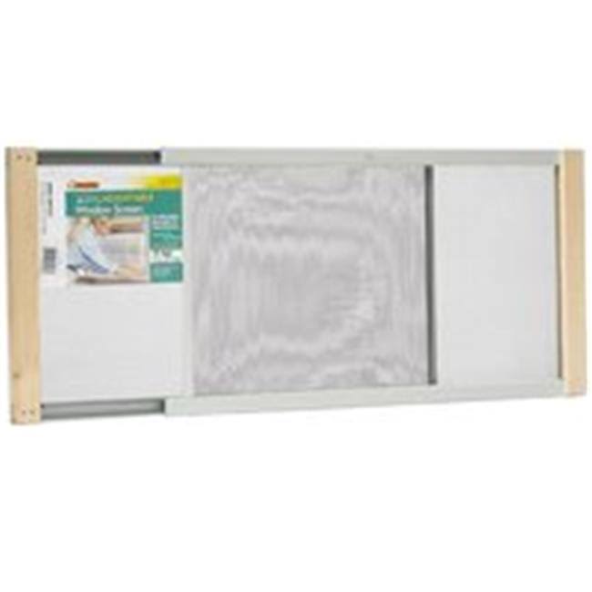 Thermwell Products Adjustable Window Screen - 37in x 18in