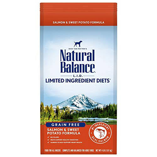 Natural Balance Salmon & Sweet Potato Dog Food [4lb]