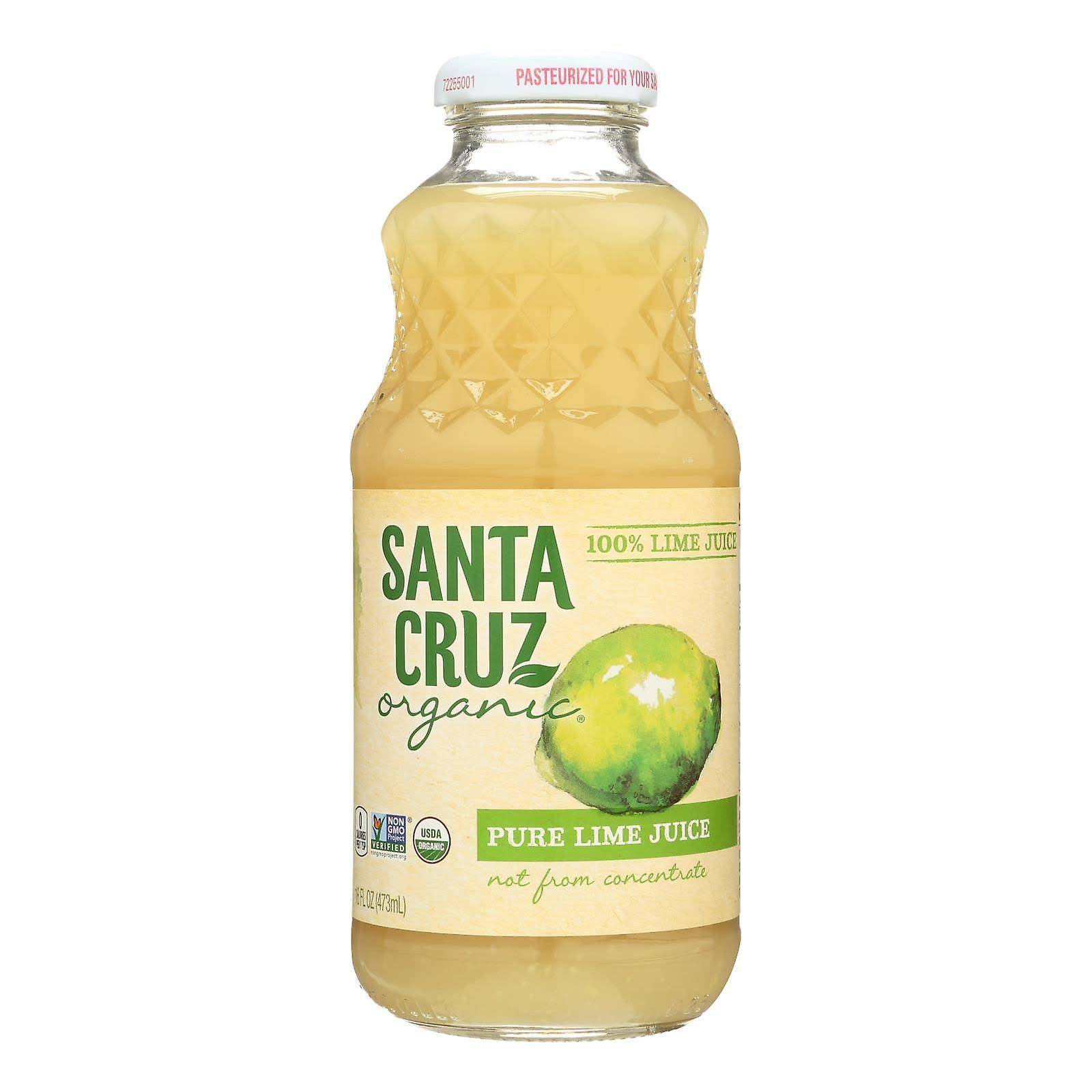 Santa Cruz Organic Pure Lime Juice - 473ml
