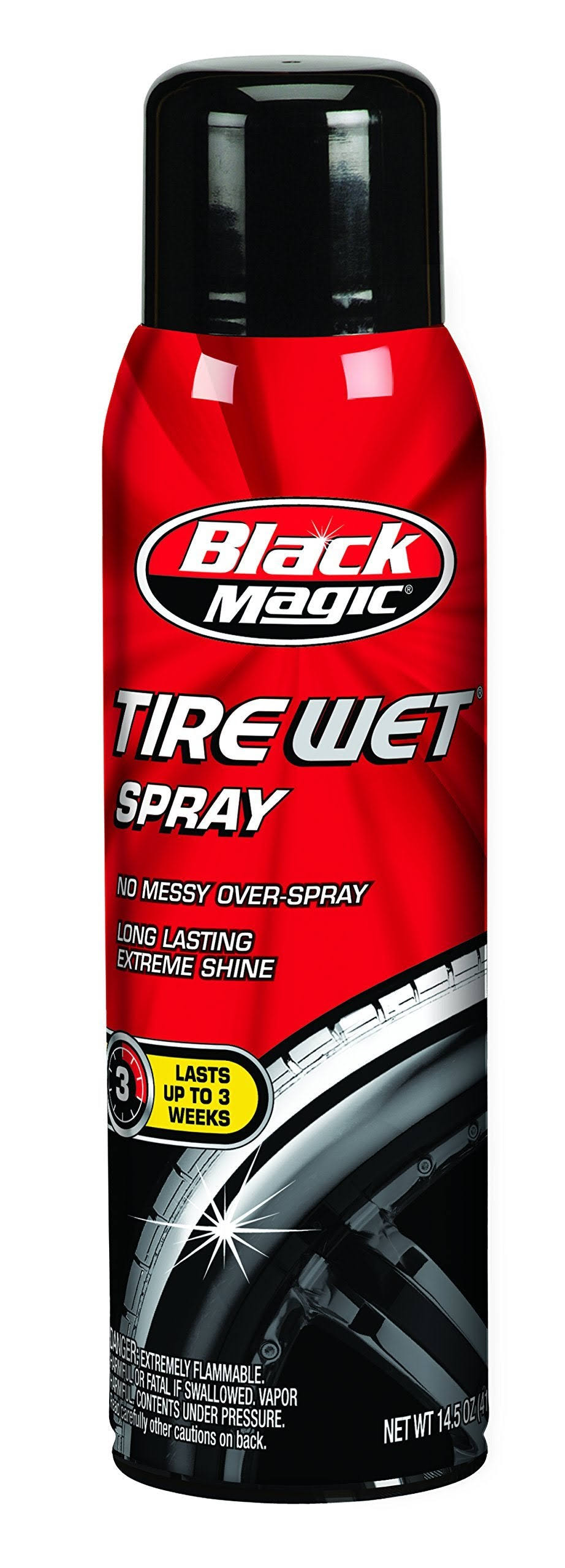 Black Magic Tire Wet Spray - 14.5oz