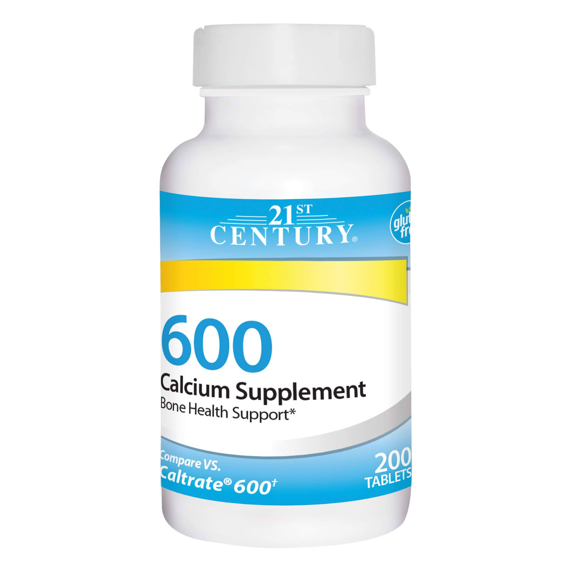 21st Century Calcium Supplement - 600mg, 200 Count