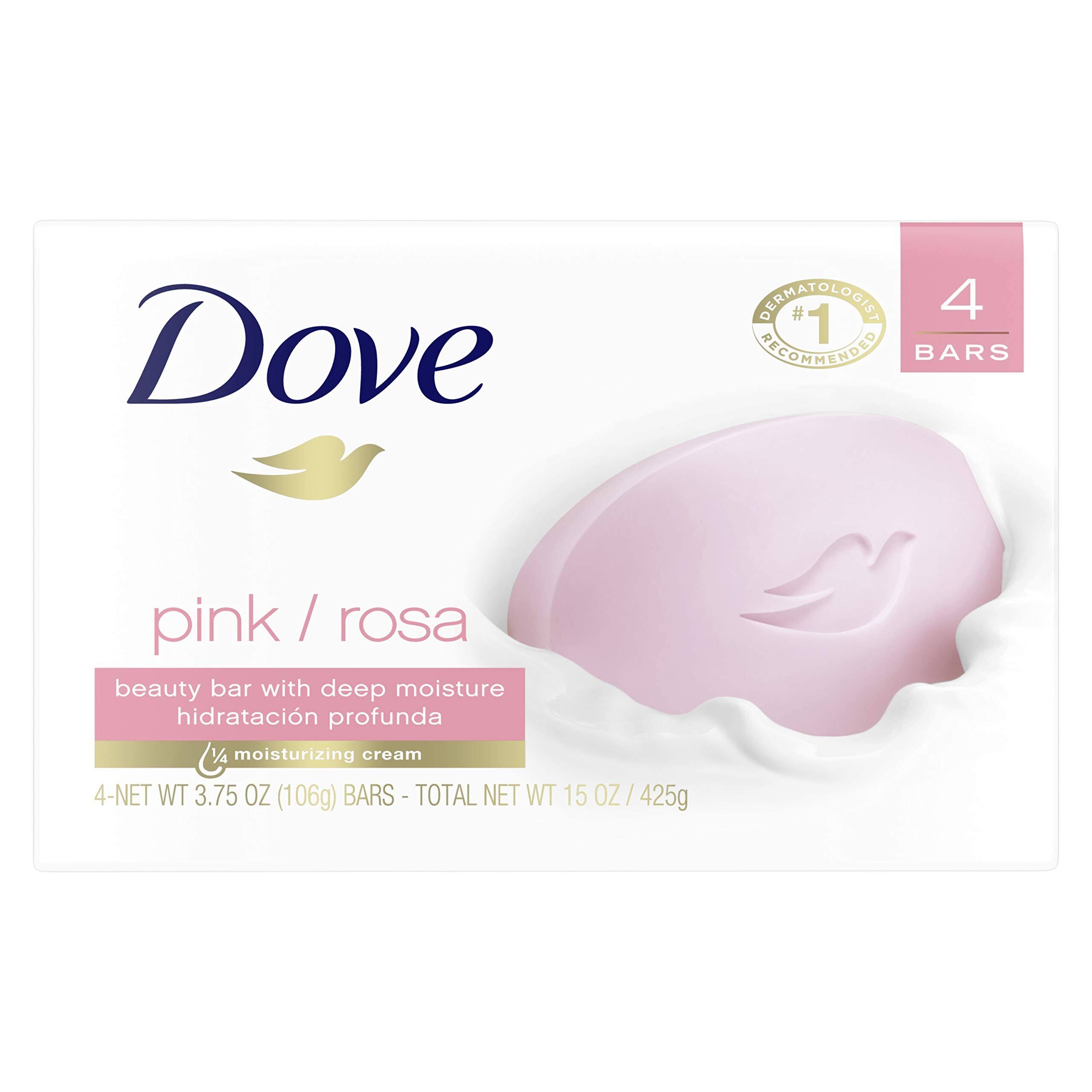 Dove Bar - Pink and Rosa, 4oz, 4pk