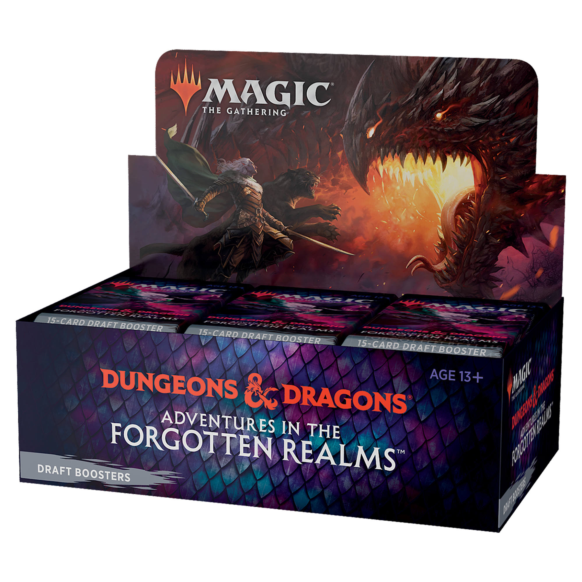 Magic The Gathering: Adventures In The Forgotten Realms Draft Booster Box