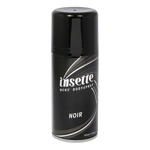 Insette Men's Deodorant Body Spray - Noir, 150ml