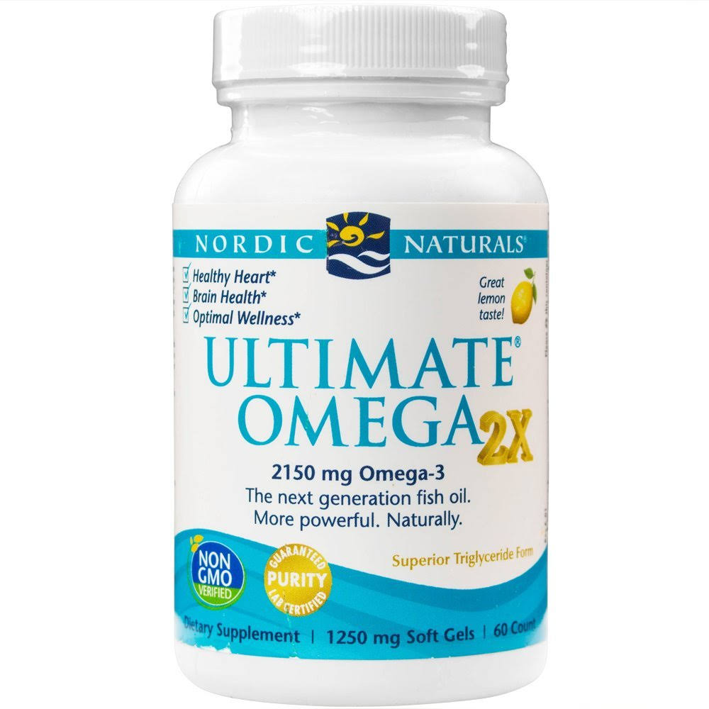 Nordic Naturals Ultimate Omega Dietary Supplement - 60ct