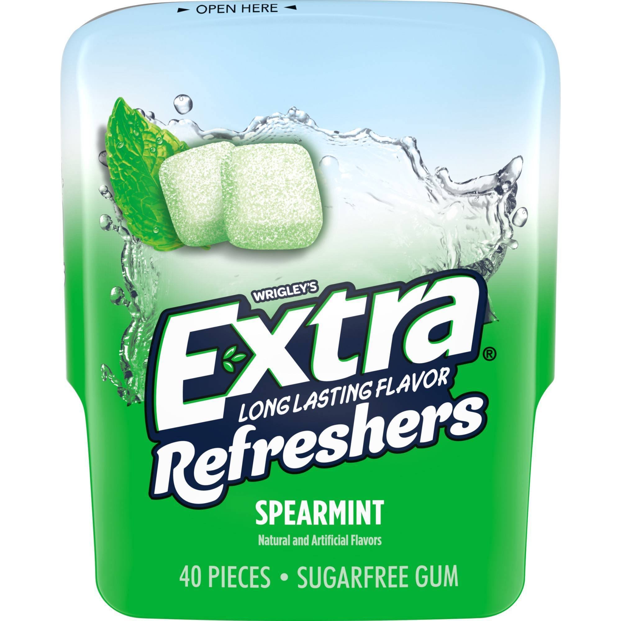 Extra Gum, Sugarfree, Spearmint - 40 gums