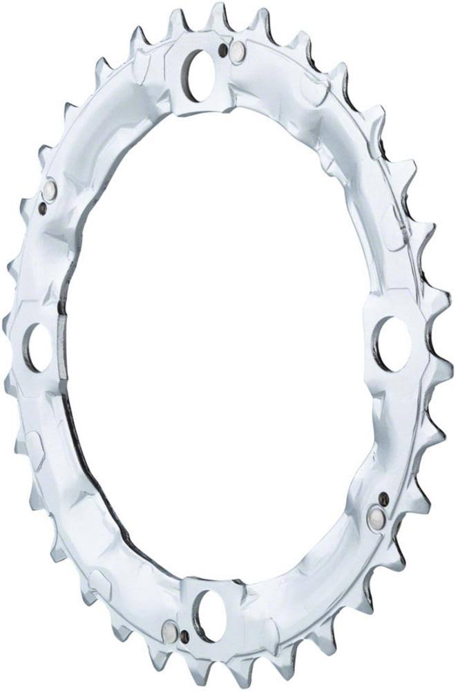 Shimano M510 Chainring - Silver, 32T, 104mm