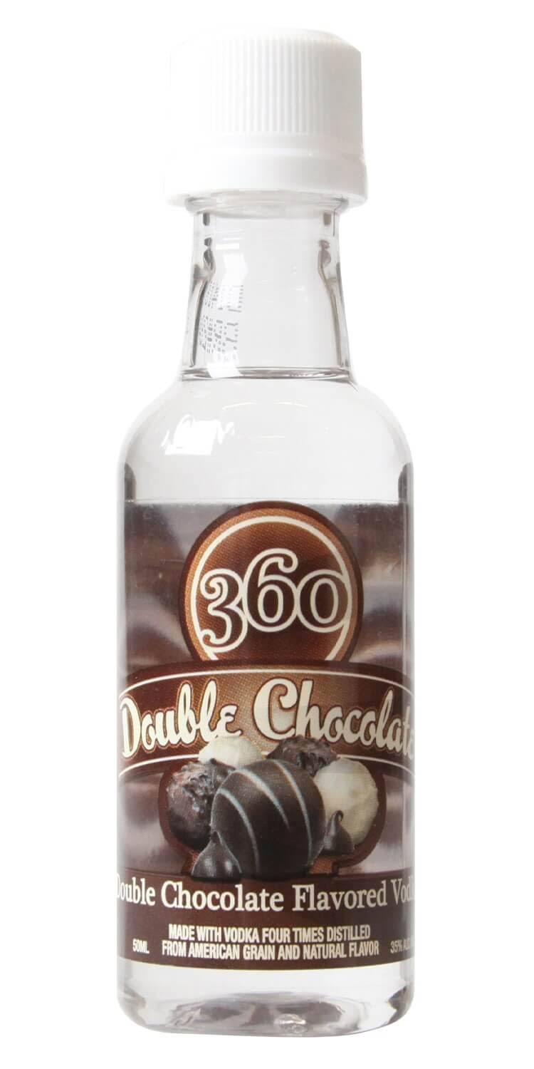 360 Vodka Double Chocolate - 50 ml