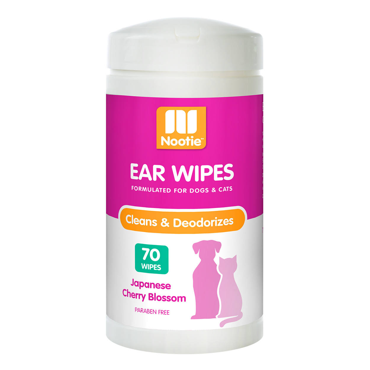 Nootie Ear Wipes - Japanese Cherry Blossom - 70 pk