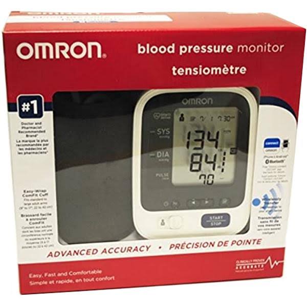 OMRON BP769CAN Blood Pressure Monitor 10 Series Bluetooth Connection Canada