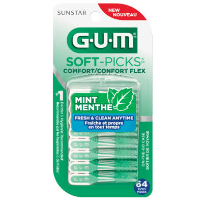 Gum Soft-Picks Comfort Flex Mint Dental Picks