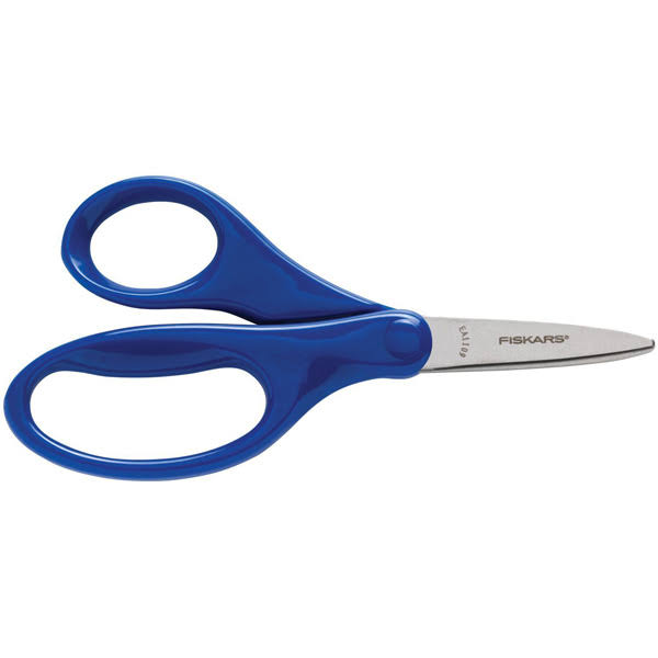 Fiskars Kids Classic Pointed Tip Scissors - 5in, Assorted Colors