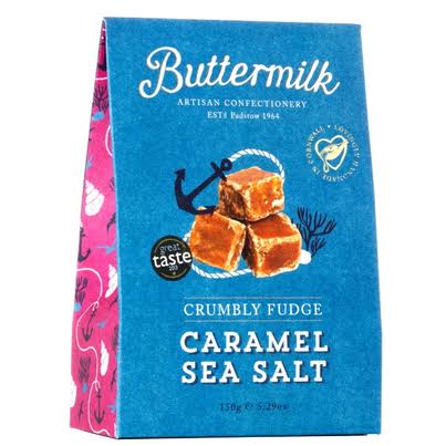 Buttermilk Caramel Sea Salt Fudge