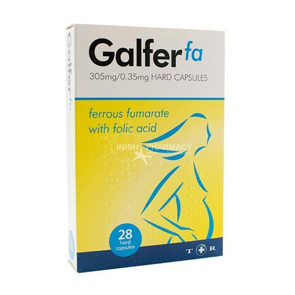 Galfer FA Iron Supplement - 28 Capsules