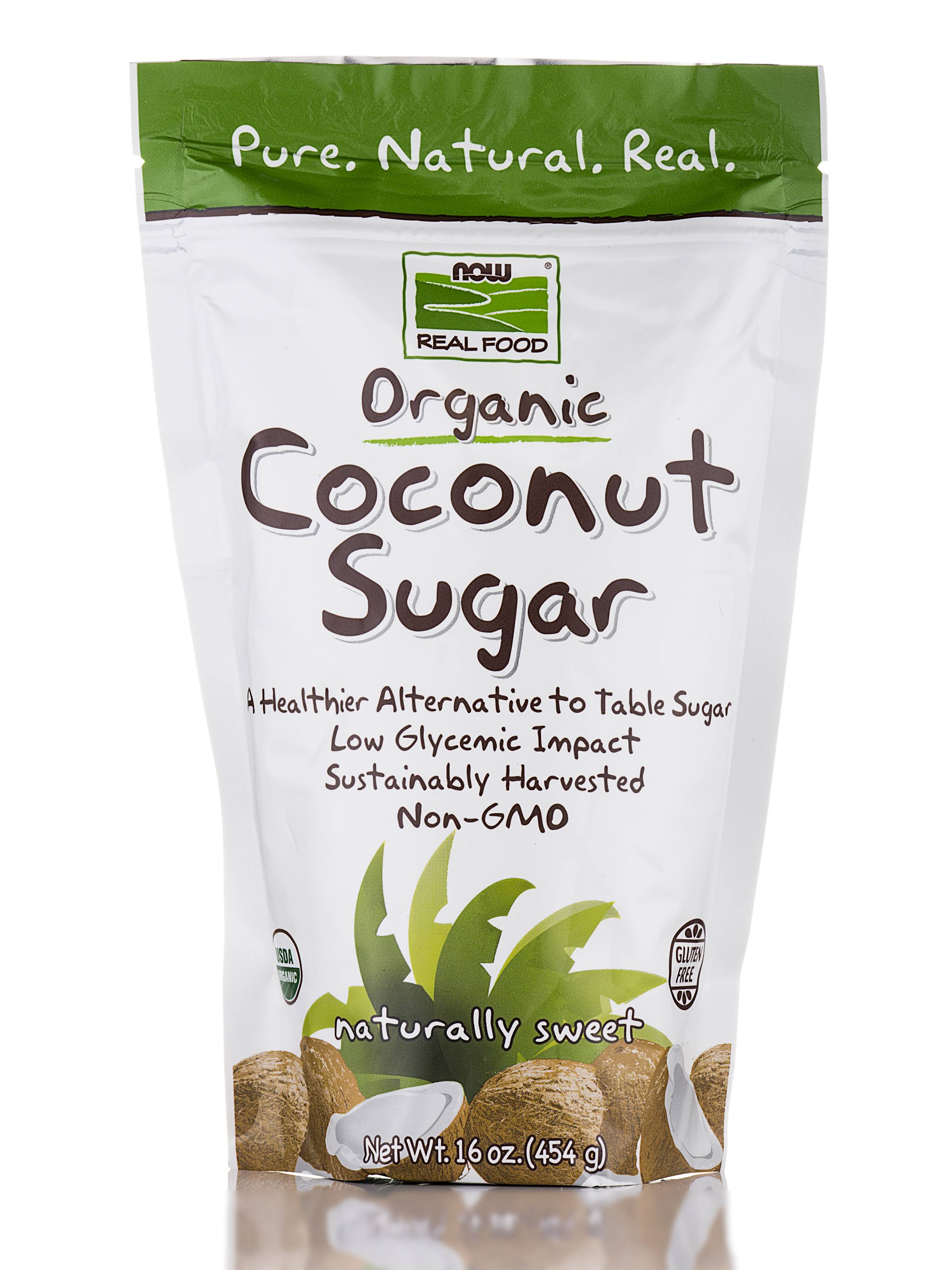 Now Foods Real Food Organic Coconut Sugar - 16oz