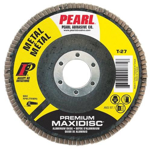 Pearl Abrasive MAX45120 4-1/2 x 7/8 Aluminum Oxide Premium T