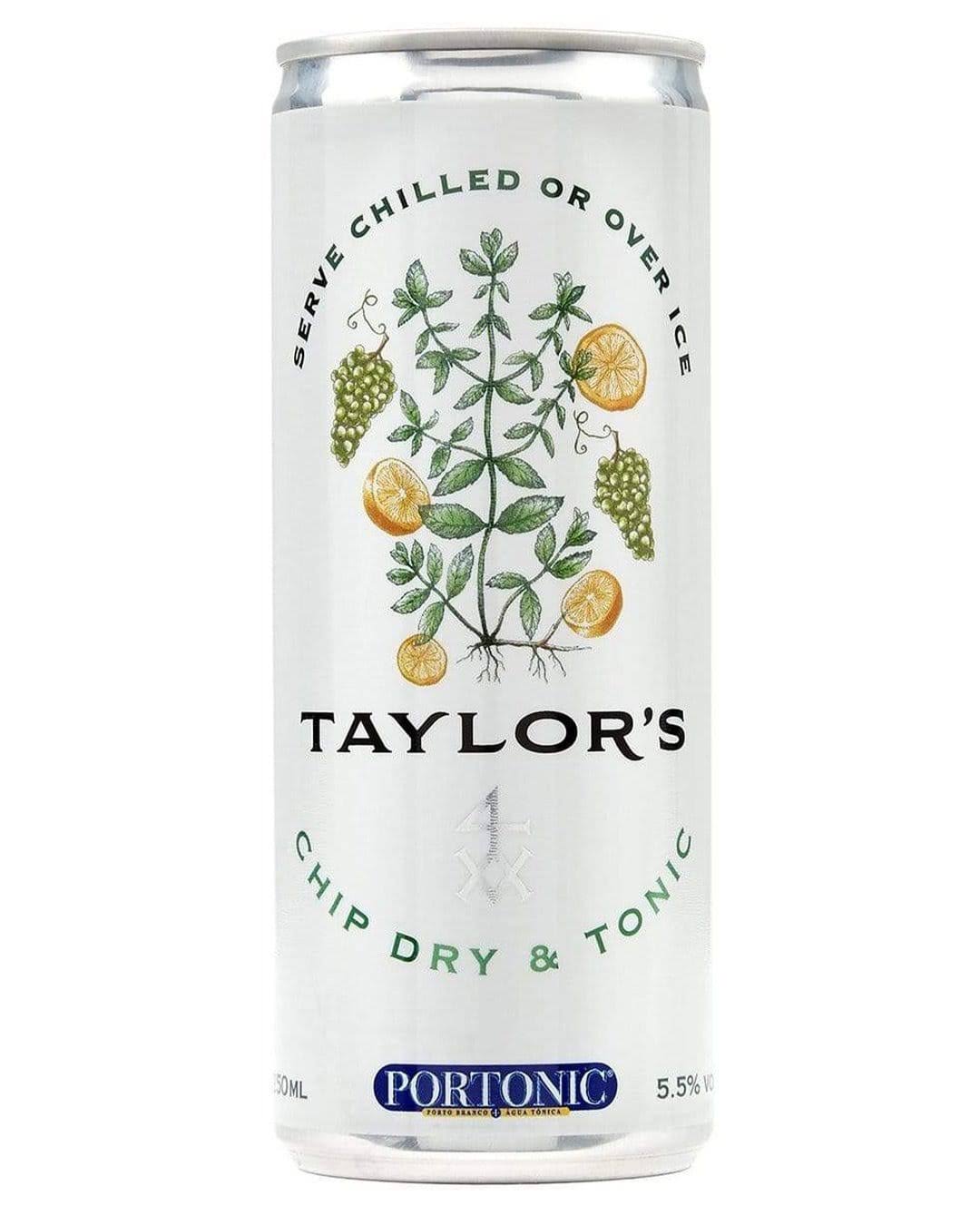 Taylor's Chip Dry & Tonic 250ml can - Mitchell & Son Wine Merchants