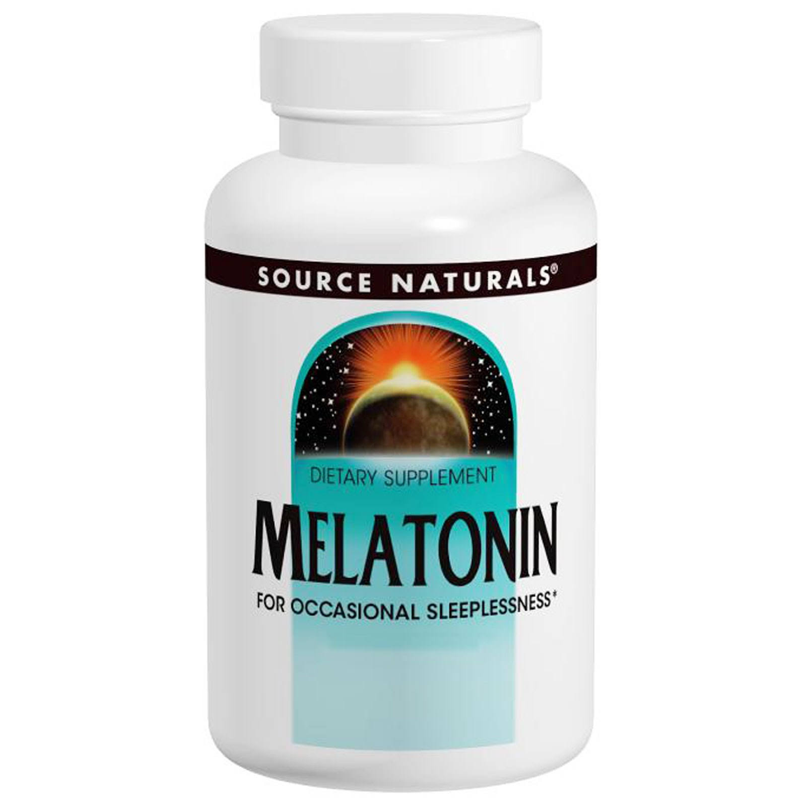 Source Naturals Melatonin Dietary Supplement - 2.5mg, 60 Pack