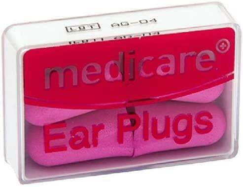 Medicare Earplugs Foam PU 2 Pairs