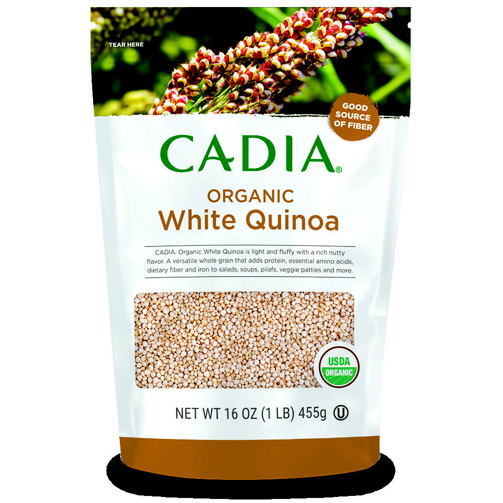 Cadia Organic White Quinoa - 16 Ounces - Delivered by Mercato