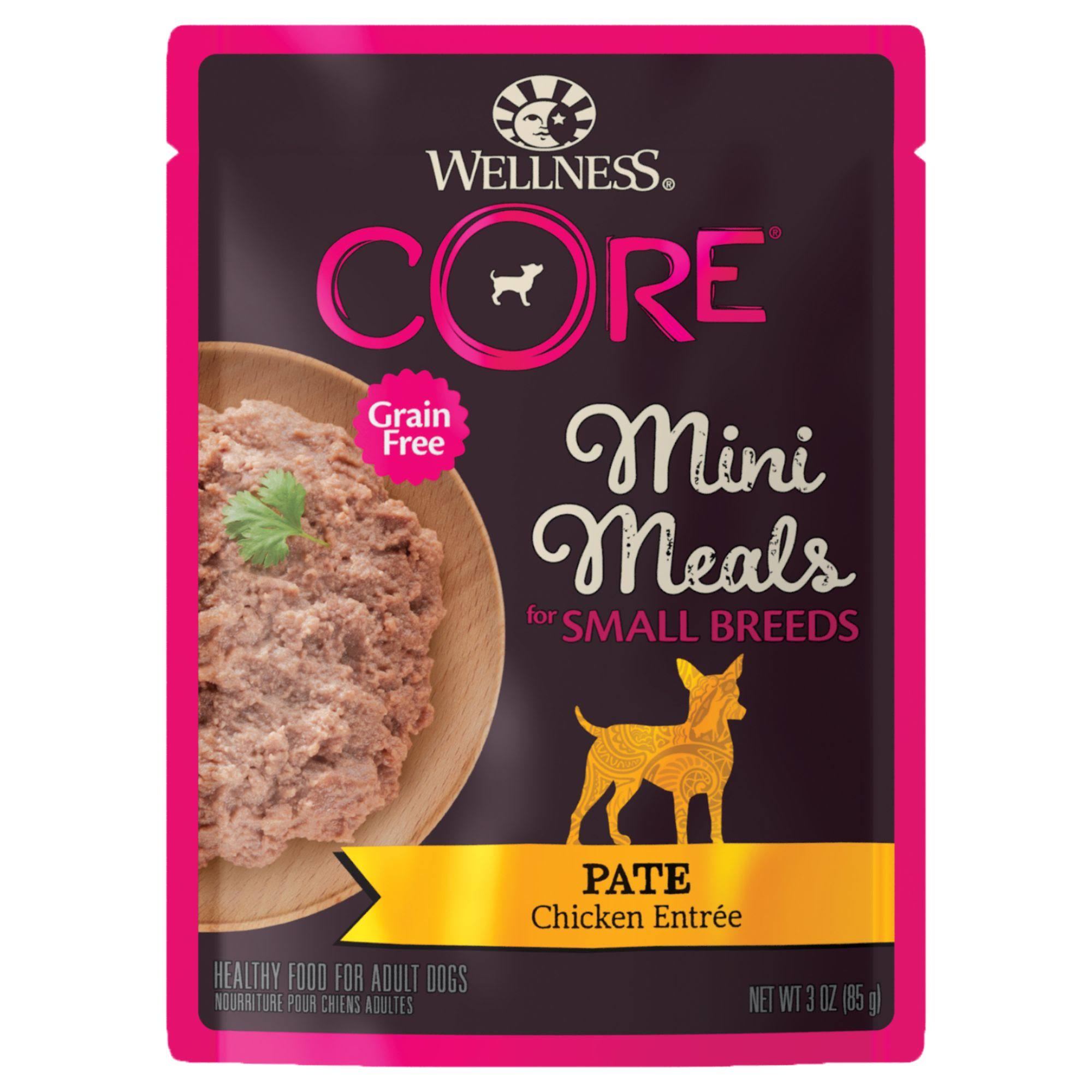 Wellness Core Mini Meals Chicken Pate Dog Pouch 85g
