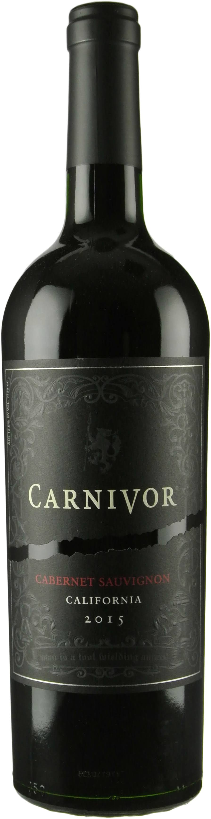 Carnivor Cabernet Sauvignon Red Wine - California, 750ml