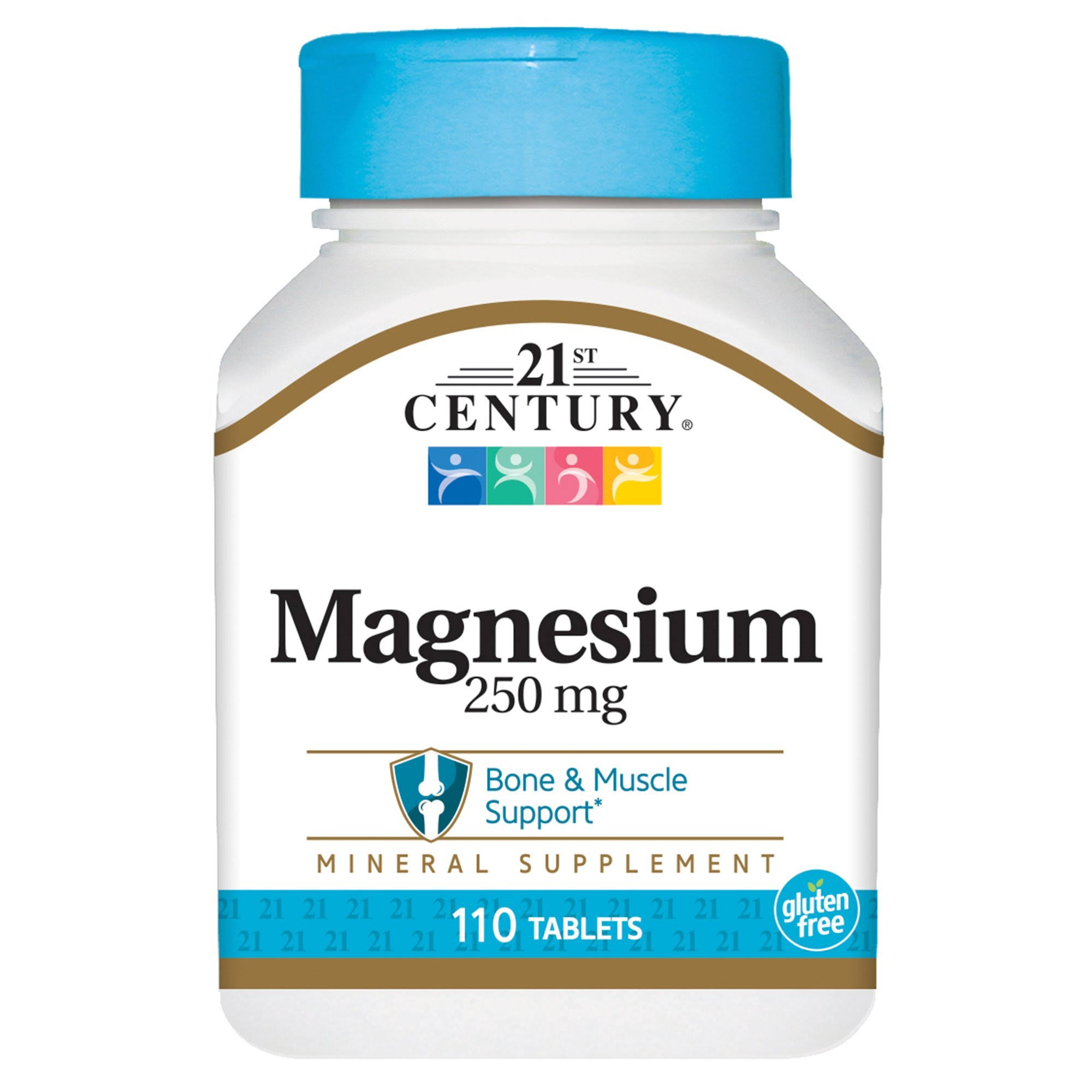 21st Century Magnesium 250mg Tablets