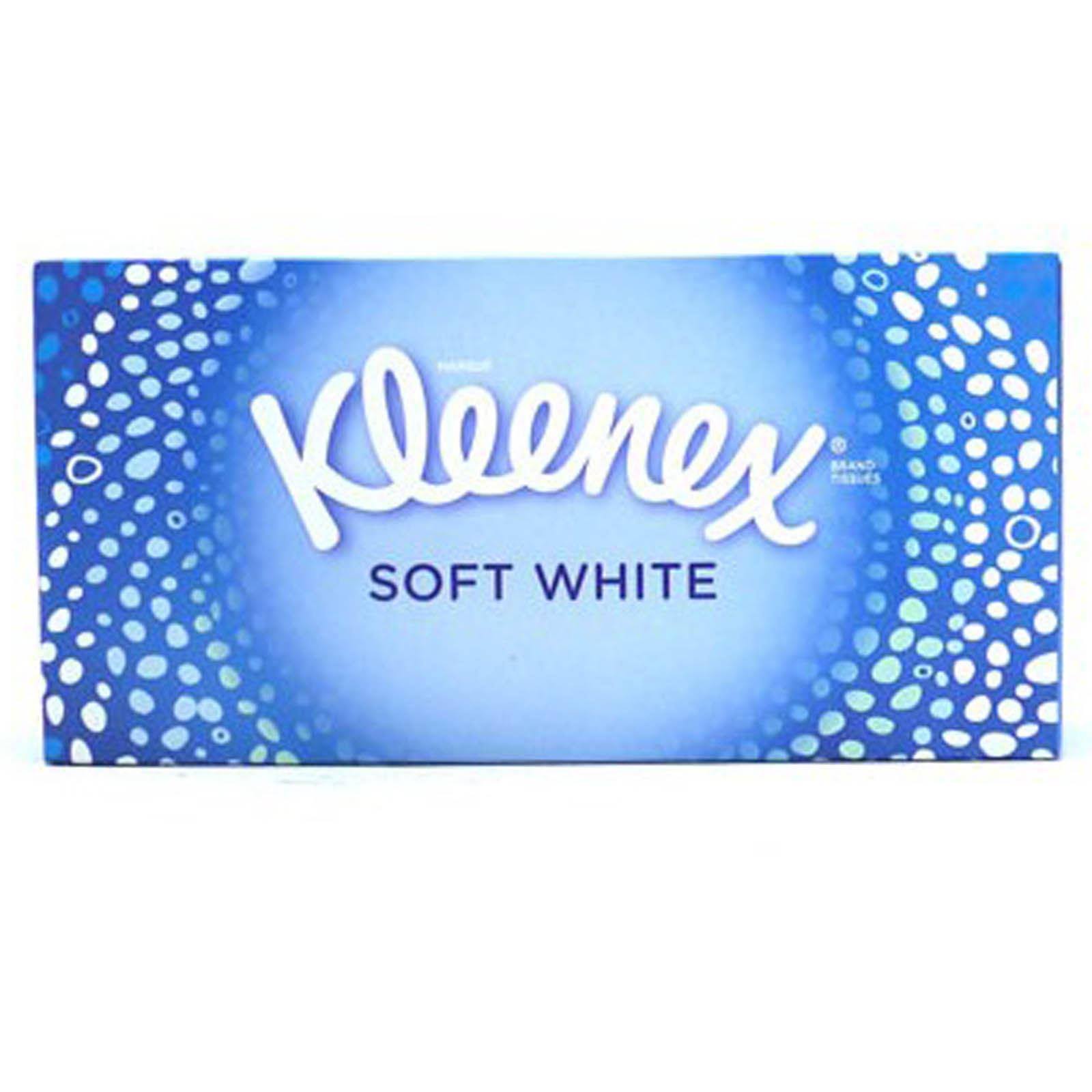Kleenex Box Tissues - Soft White, 70pcs