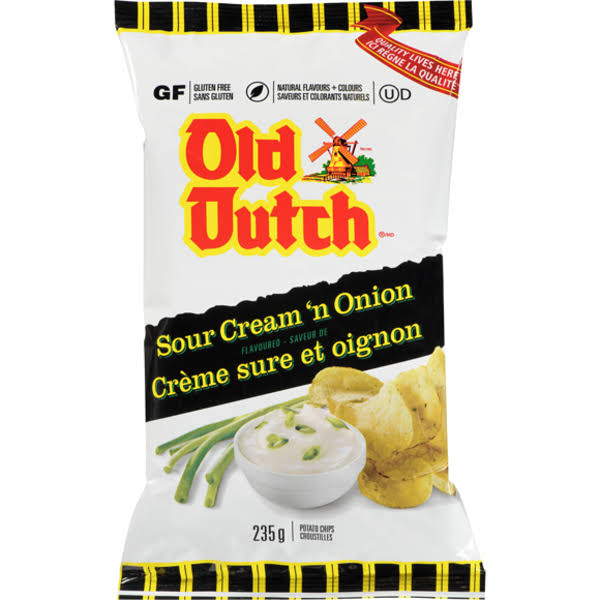 Old Dutch Sour Cream & Onion Potato Chips