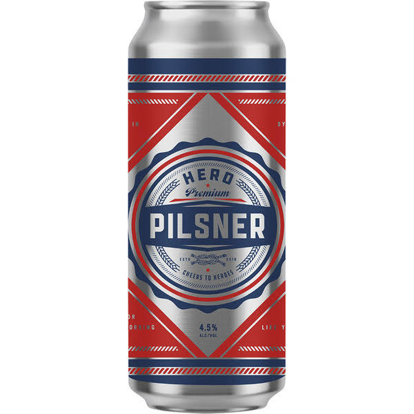 Thimble Island Brewing Company Hero Premium Pilsner in Can