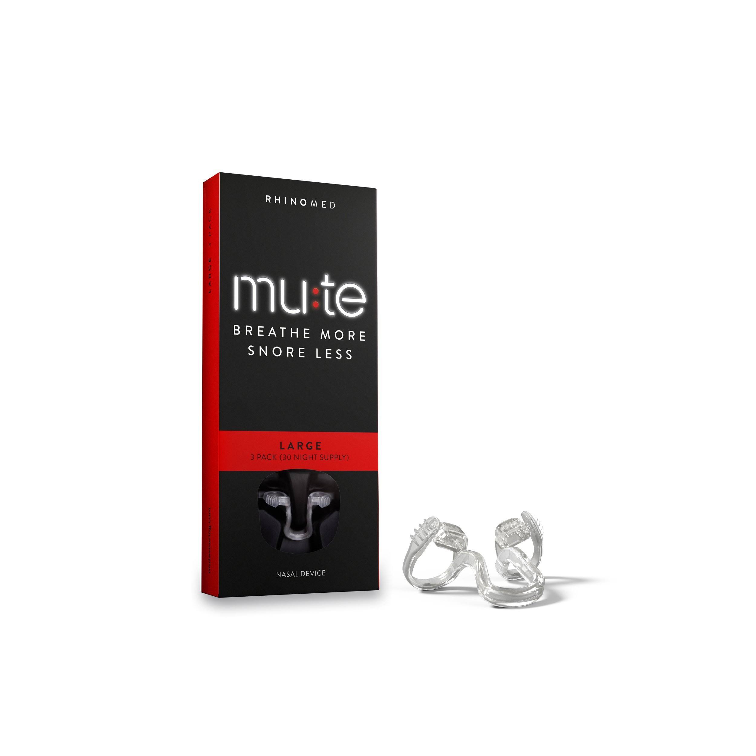 Rhino Med Mute Nasal Device - Large, 5pk
