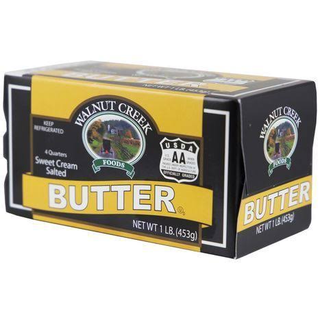 False Walnut Creek Butter Quarters - 1 Pound - Mentor Family Foods - Delivered by Mercato