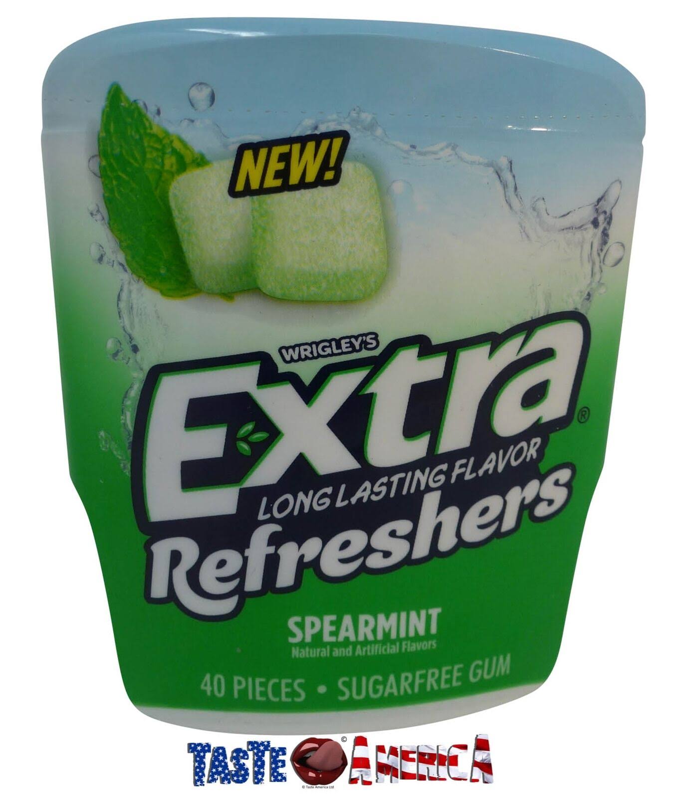Extra Refreshers Spearmint Chewing Gum, 40 Pieces Sale