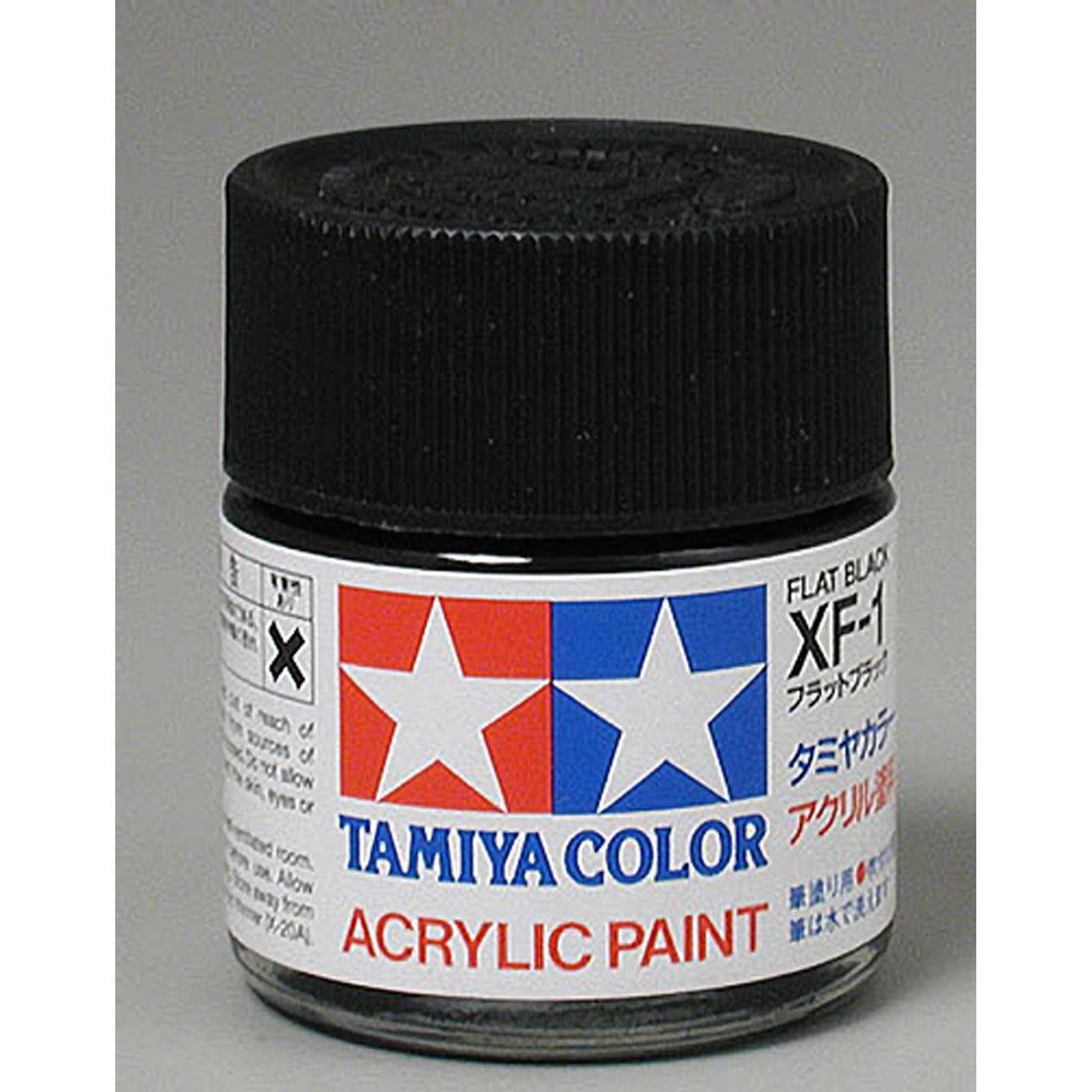 Tamiya Acrylic XF-1 Flat Black - 23ml