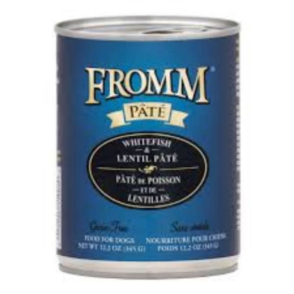 Fromm Whitefish with Lentil Dog Food in Can - 12 oz
