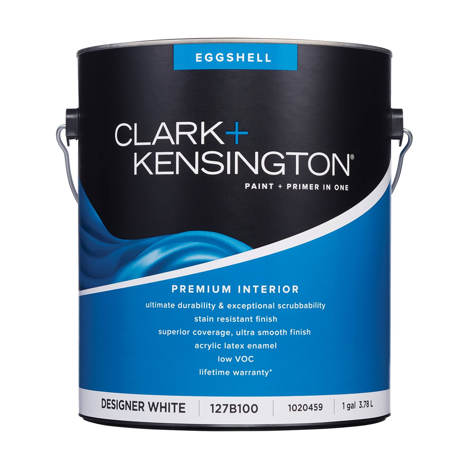 Clark+kensington Eggshell Designer White Premium Paint Interior 1 Gal