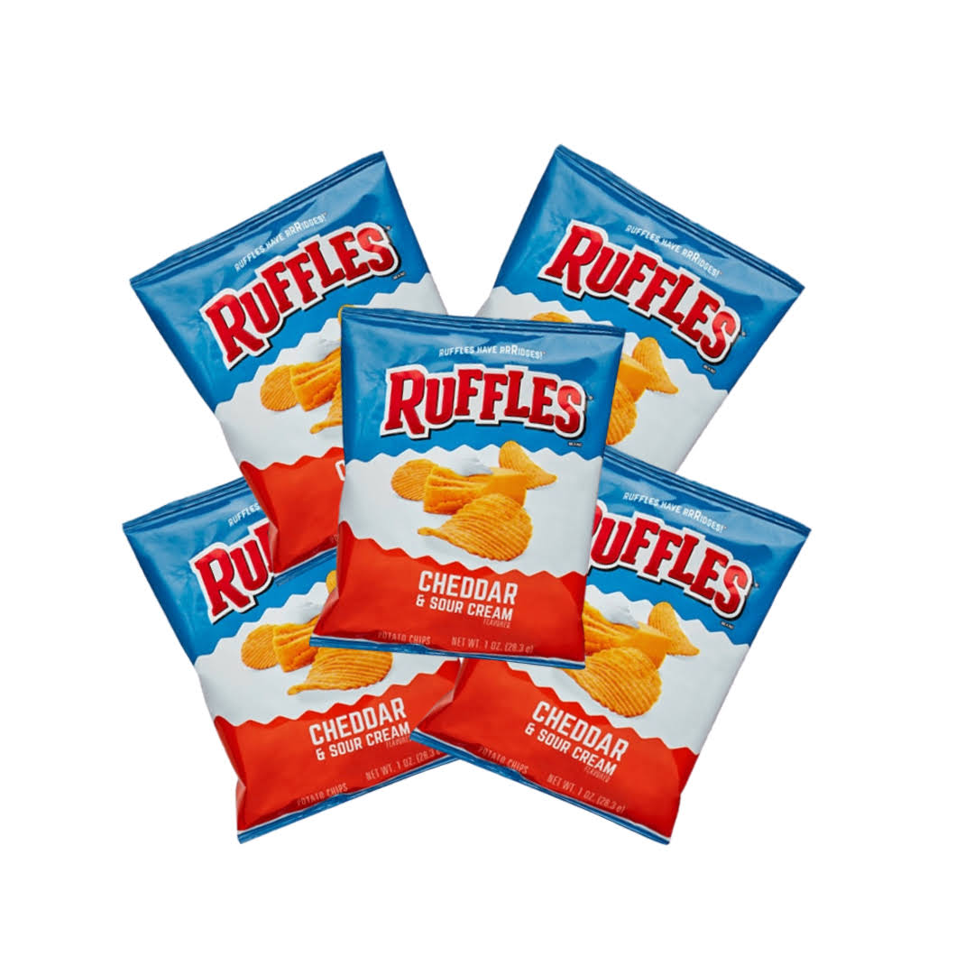 Ruffles Potato Chips - Cheddar & Sour Cream