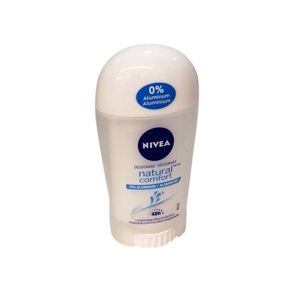 NIVEA Natural Comfort Aluminum Free 48H Longlasting Odour Protection Deodorant Stick - 43g