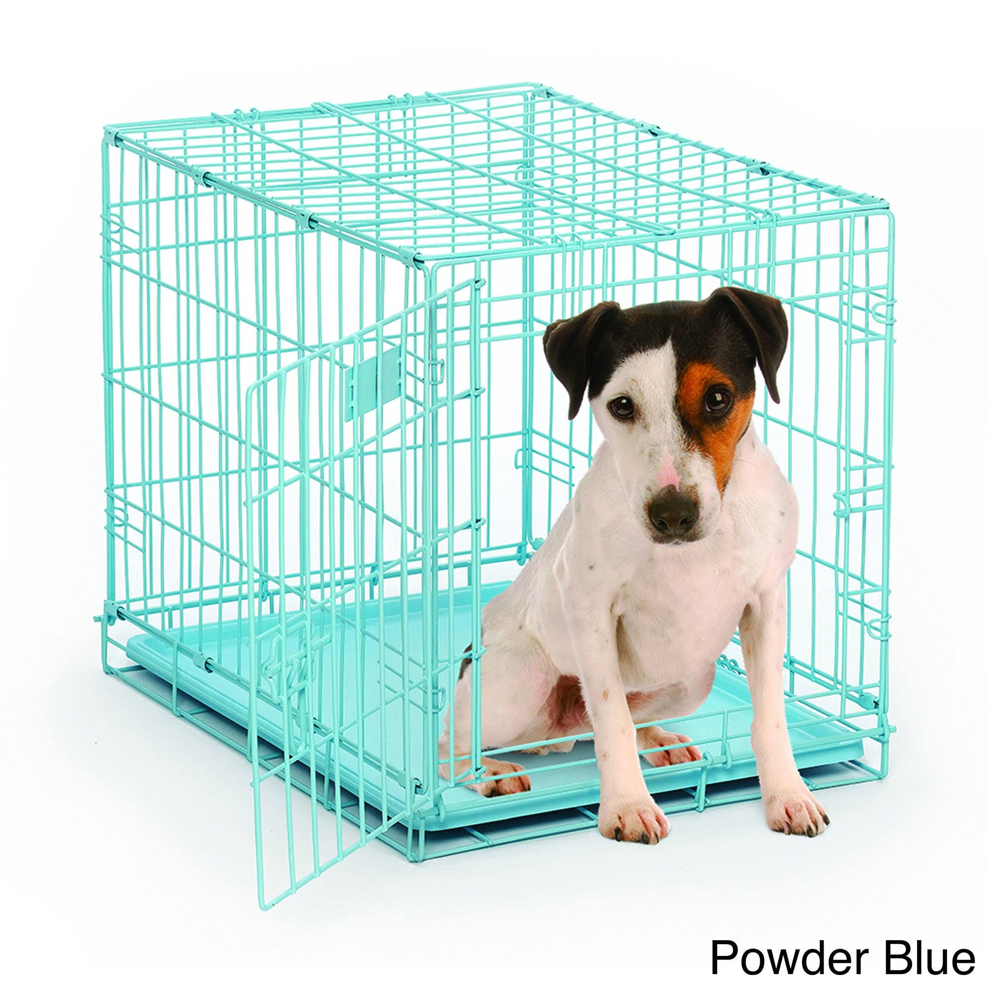 Midwest Icrate Single Door Dog Crate - Blue