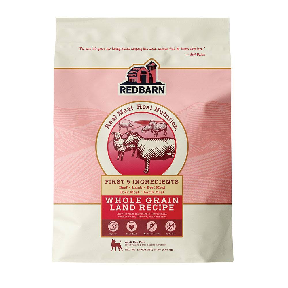 Redbarn Whole Grain Land Recipe Dry Dog Food, 22-lb