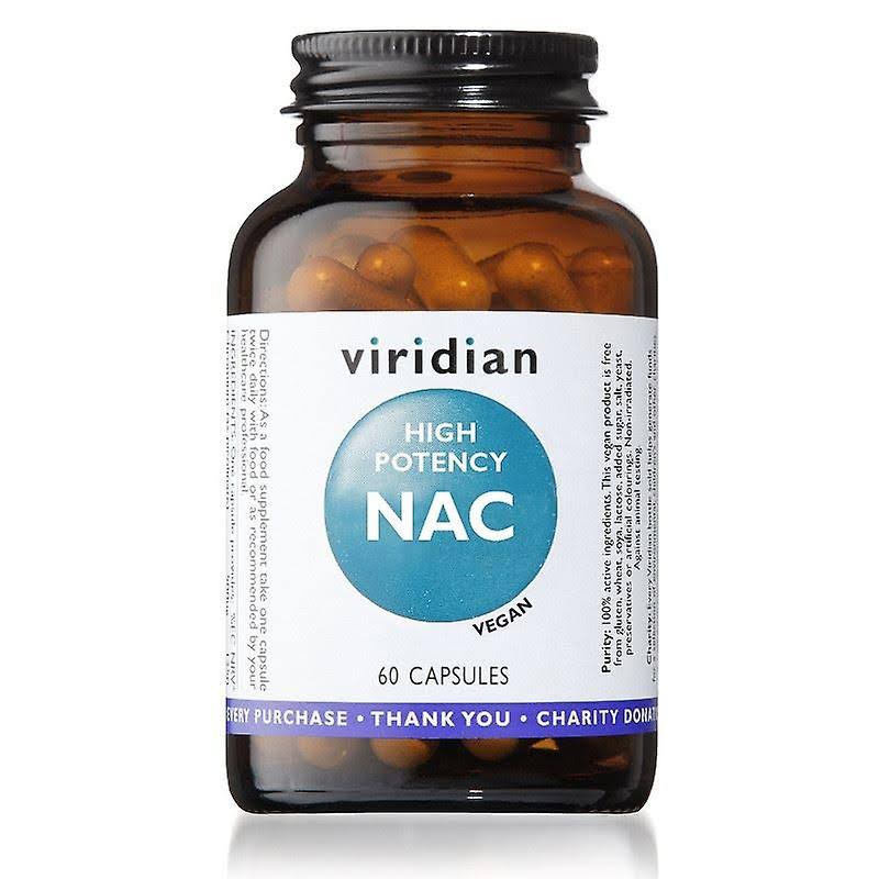 Viridian High Potency NAC Vegicaps 60 (349)