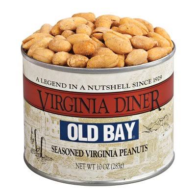 Virginia Diner Old Bay Seasoned Virginia Peanuts - 283g