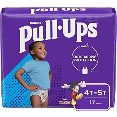 Pull-ups Learning Designs Boys Training Pants, 4T-5T, 17 CT
