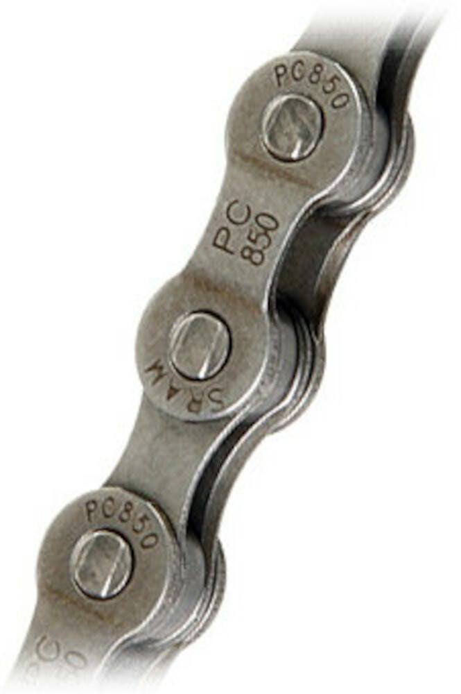 Sram PC 850 P-Link Bicycle Chain - 8 Speed, Grey