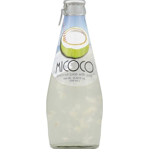 Micoco Juice with Pulp - Coconut, 10.5oz