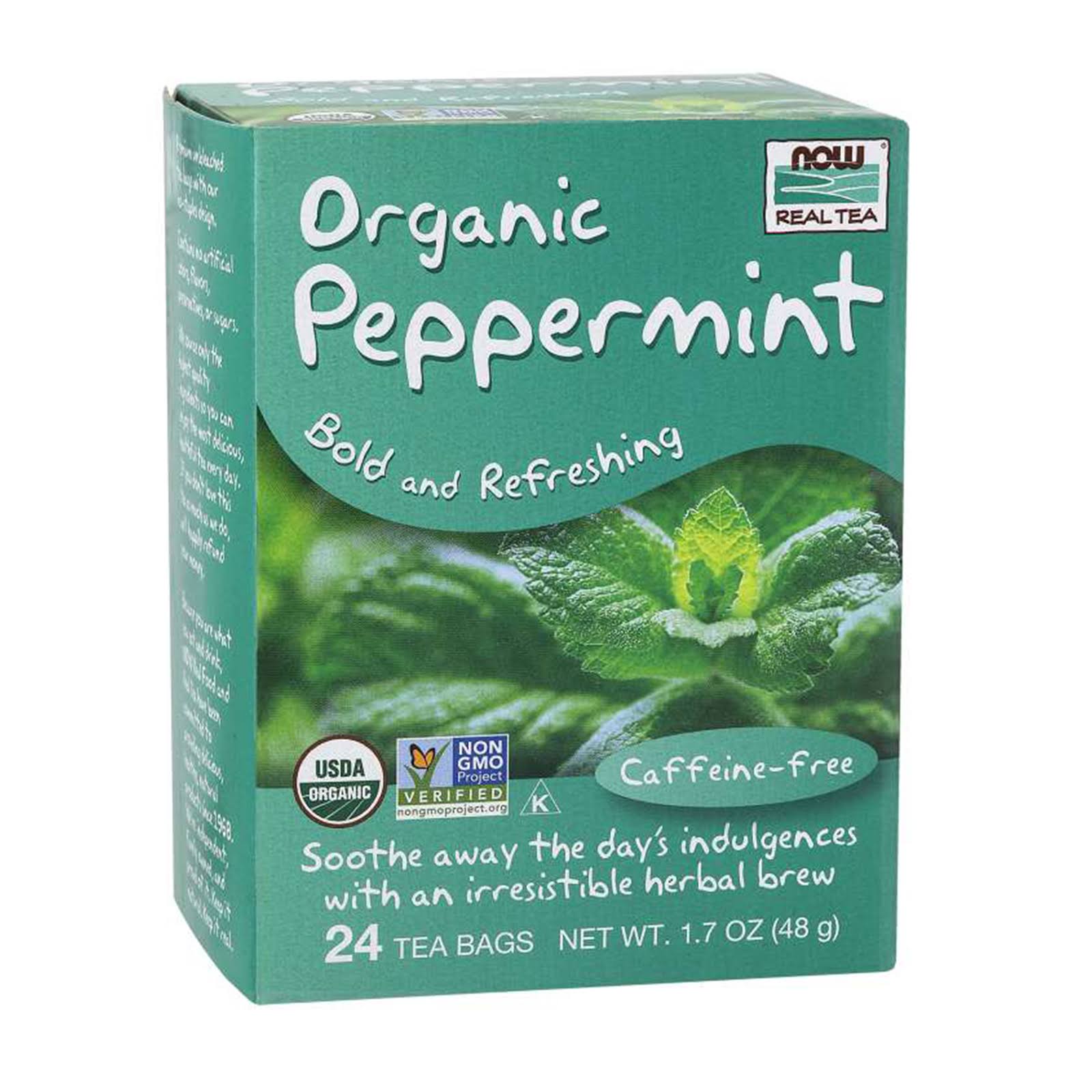 Organic Peppermint Tea - 1.7oz x 24